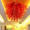 Art glass ceiling lamp