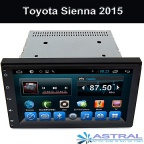 Android Big Screen Car DVD Player GPS Navigation for TOYOTA Sienna 2015 TV Video Audio - 9008
