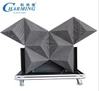 Mobile triangle DJ console KTV Bar P6.15 Indoor LED Display DJ booth for nightclub/party