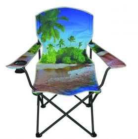 fishing chair with armrests with cup holder comfortable portable folding for beach outdoor camping