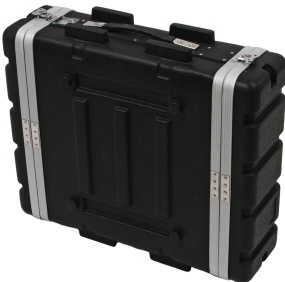 Heavy duty ,ABS case  ,3-unit rack,Rack case