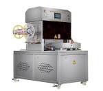 Automatic tray sealing machine for modified atmosphere packaging
