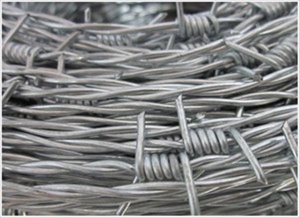 Barbed wire galvanized barbed wire security fence wire - SZ01005