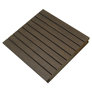 High Carbonized Outdoor Bamboo Decking With Small Groove
