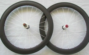 Carbon Wheels 50mm 700C Road Bicycle wheel set Tubular (pair)