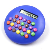 8 digits round novelty calculator