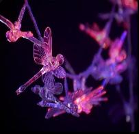 LED decoration string light with dragonfly fittings