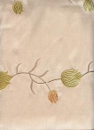 Embroidered Curtain Fabrics - Curtain Fabrics