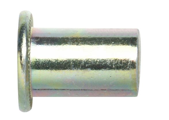 flat head steel cylinder body blind rivet nut