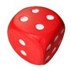 Stress Ball-in Dice Shape