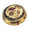 Cloisonne Large Round Pillbox