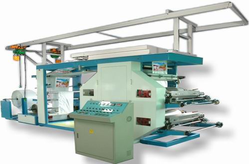 PP WOVEN BAG 3 COLORS REEL TO REEL PRINTING LINE