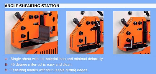 Angle Shear Station