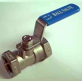 Reduced port ball valve - 1000psi