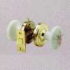 Porcelain Knobset Door Lock