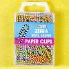 Zebra Vinyl - Coated Paper Clips