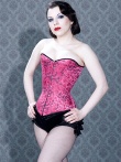 Red Overbust Corset