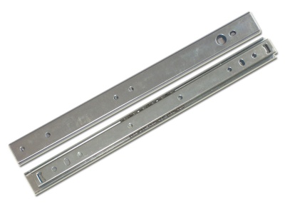 27mm Two-way Single Extension Bottom Mount ball bearing drawer Slides