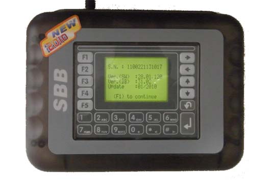 SILCA SBB Key Programmer 2010 version