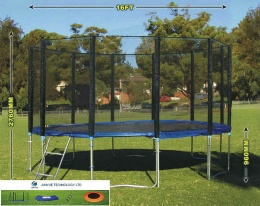 6FT~16FT Big Round Trampoline