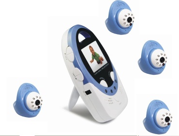 4 channel ,digital wireless baby monitor(RC826+CM216)