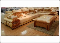 reliable supplier of leather sofa in Classical style