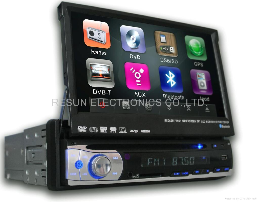 one din car dvd gps