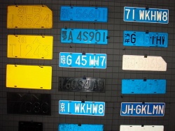 Number plate