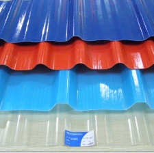 Fiberglass translucent sheet