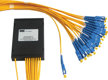 1x16 optical PLC splitter