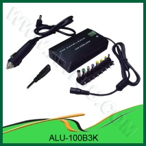 100W AC/DC Universal Laptop Adapter for Home and Car use