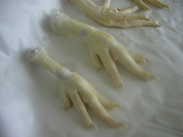 chicken feet