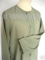 ARABIC THOBE ROBE ,MUSLIM EID ISLAM JUBBAH CLOTHING,  SAUDI  ARABIC MEN`S  DRESS