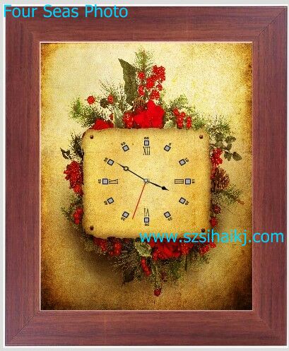 Three-dimensional wall clock ,Clock,Three-dimensional painting