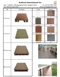 wood plastic decking