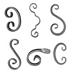 wrought iron parts