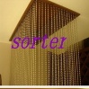 unique decoration metall bead curtain