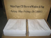 paper cd sleeves/paper cd envelope