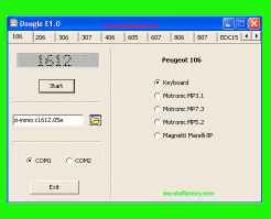 Peugeot+Citroen Immo Code Calculator