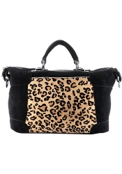 Dorothy Weekender Leopard Print Black