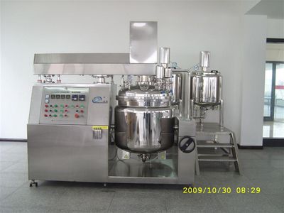 vacuum emulsifying mixer