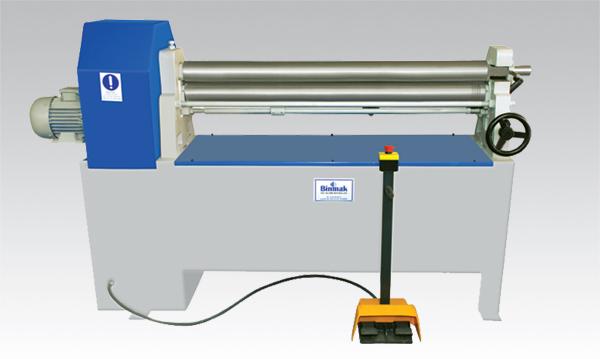 Binmak MBS 3 Roll Plate Bending Machine Series