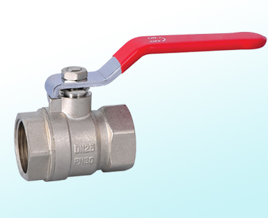 Brass Ball Valve PN30 W/Lever Handle, Full Port, F-F