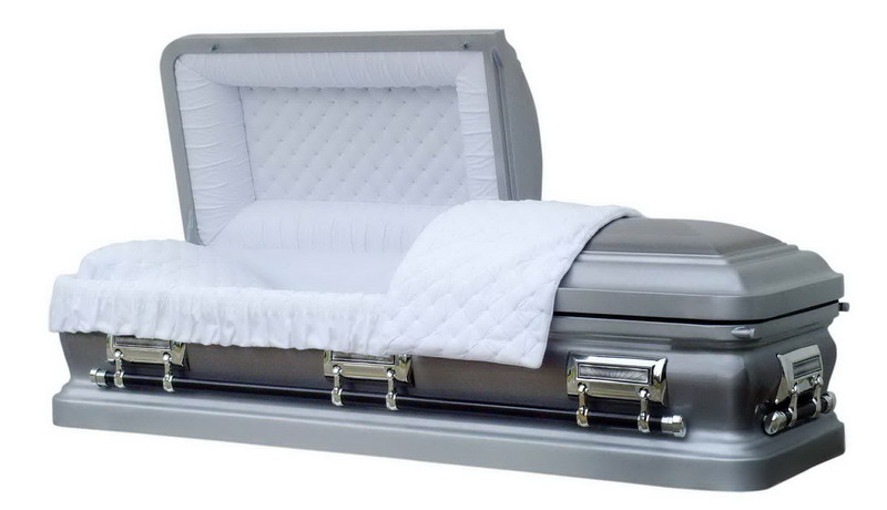 metal casket