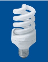 SPIRAL compact fluorescent lamp