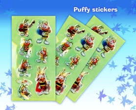 puffy stickers