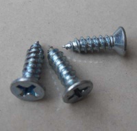 Galvanized drywall screw