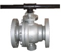 2-PC BALL VALVE TRUNNION TYPE