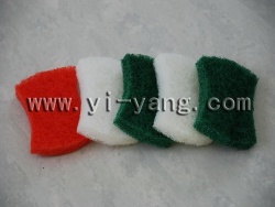 thick scouring pad