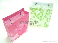 Plastic gift bags